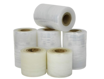 Filme stretch cortado
