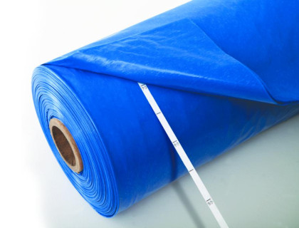 Lona plástica azul