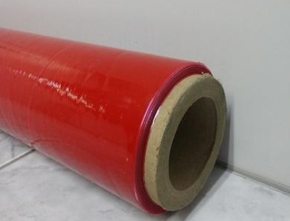 Filme stretch vermelho
