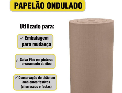 Papelão micro ondulado cortado