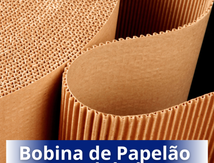 Papelão cortado largura 68 cm x 50 mts ondulado