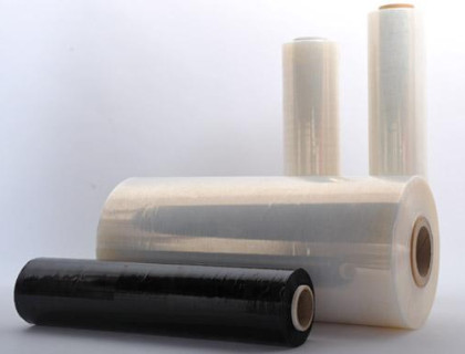 Filme stretch preto 500x25